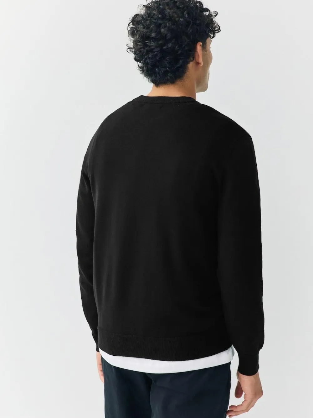 Next Black Regular Fit Soft Touch Crew Neck Jumpers 2 Pack^ Knitwear|Knitwear
