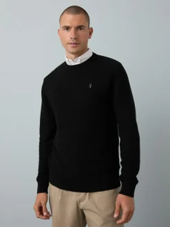 Best Next Regular Fit Textured Oxford Mock Shirt Jumper Black