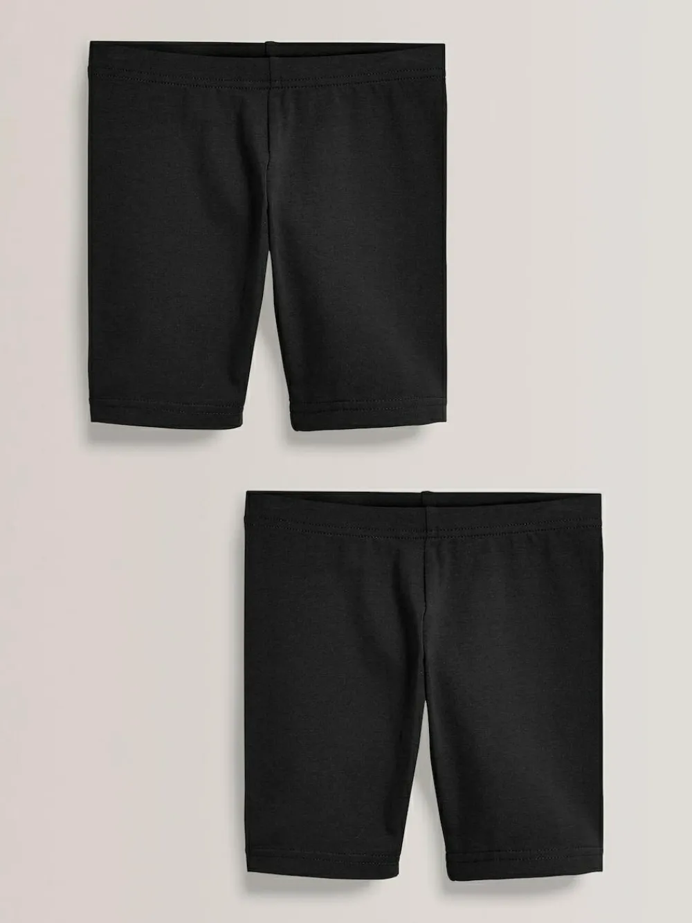 Next Regular Length 2 Pack Cotton Rich Stretch Cycle Shorts (3-16yrs)^ Shorts & Skirts
