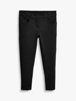 Next Regular Length Jersey Stretch Skinny School Trousers (3-18yrs)^ Pants & Leggings|Pants & Leggings