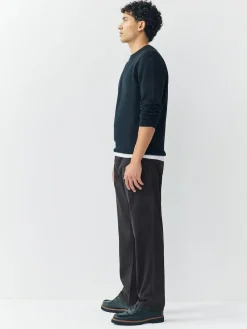Next Black Regular Tapered Fit Stretch Chinos Trousers^ Nightwear|Pants & Chinos