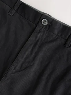 Next Black Regular Tapered Fit Stretch Chinos Trousers^ Nightwear|Pants & Chinos