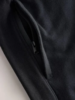 Outlet Next Relaxed Fit Garment Wash Utility Style Joggers Black