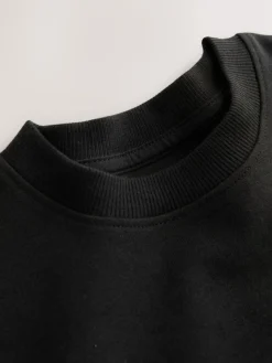 Next Relaxed Fit Heavyweight T-Shirt and Shorts Set (3-16yrs)^BOY Tops|Shorts