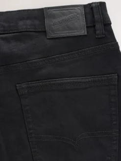 Next Relaxed Fit Motionflex Jeans Black