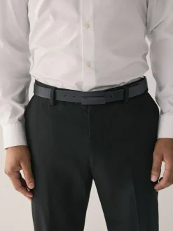 Next Black Reversible Plaque Belt^ Belts & Braces