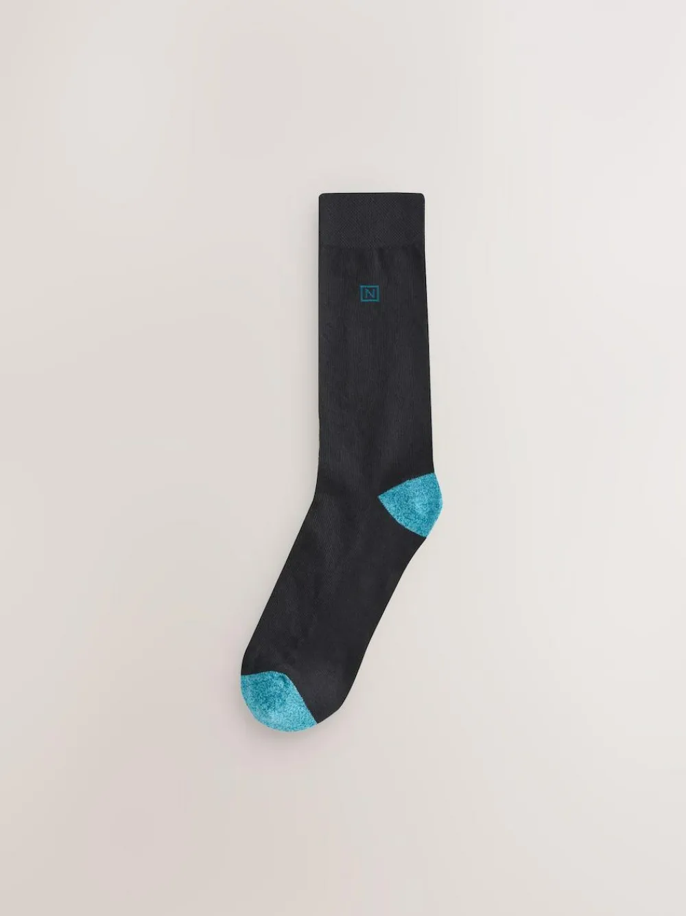 Clearance Next Black Rich Heel Cushioned Sole Comfort Socks