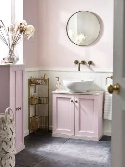 Next Round Wall Mirror Black