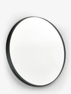Next Round Wall Mirror Black