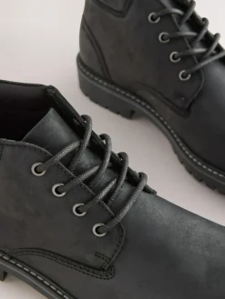 Next Rugged Leather Ankle Boots^ Boots|Boots