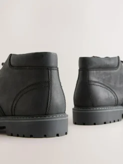 Next Rugged Leather Ankle Boots^ Boots|Boots