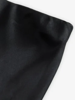 Next Black Satin Midi Skirt^Women Skirts