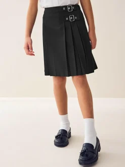 Clearance Next School Kilt (3-16yrs) Black