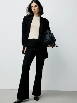 Outlet Next Black Sculpting Bootcut Trousers