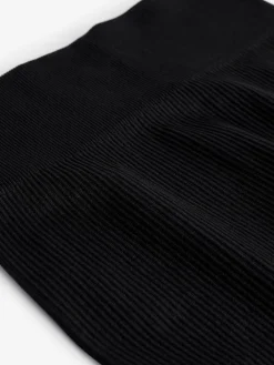 Next Black Seamless Ribbed High Waist Leggings (3-16yrs)^ Pants & Leggings|Pants & Leggings