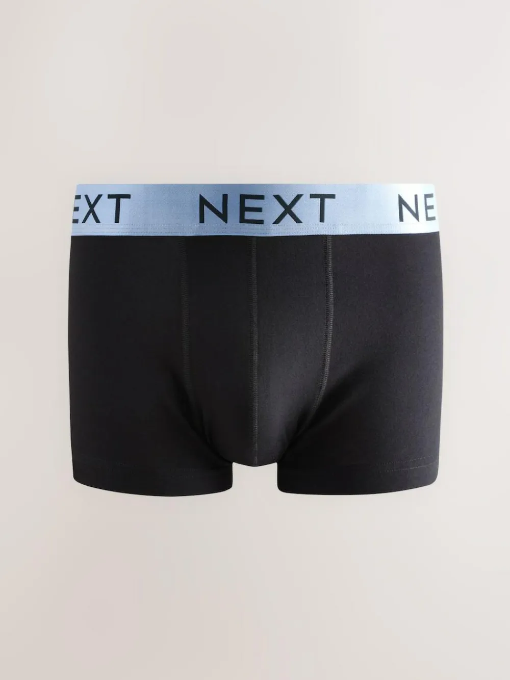 Next Black Shiny Colour Waistbands 10 pack Cotton Rich Blend Hipsters Boxers