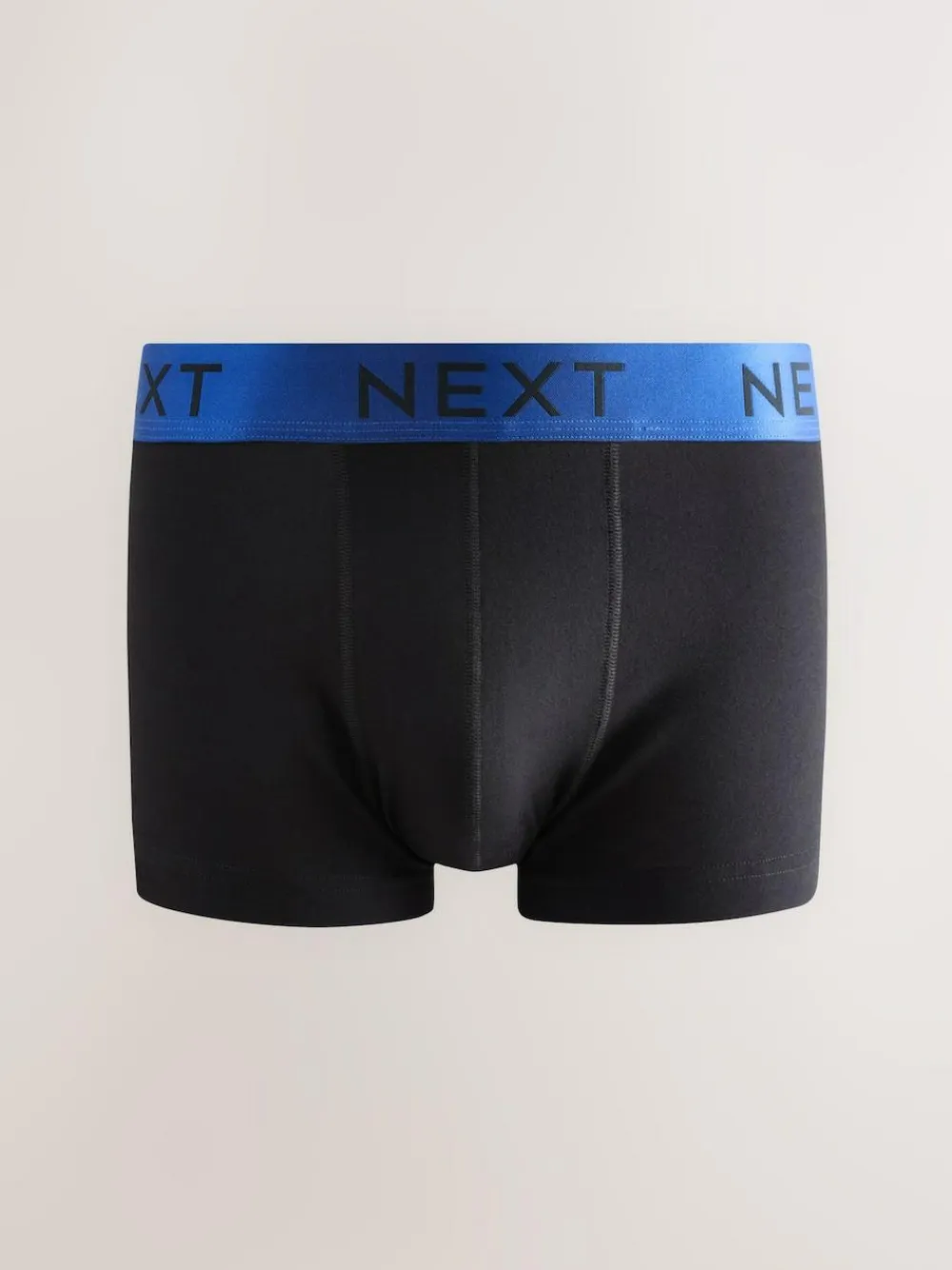 Next Black Shiny Colour Waistbands 10 pack Cotton Rich Blend Hipsters Boxers