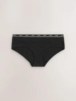 Next Short Cotton Logo Knickers 4 Pack^Women All Lingerie|Panties
