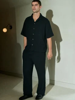 Discount Next Short Sleeve Pyjamas Set Black