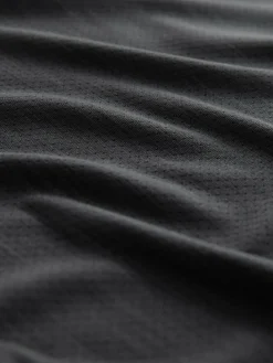 New Next Black Short Sleeve Tee Active Gym Training Top