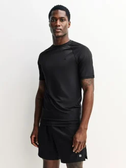 Clearance Next Black Short Sleeve Tee Active Thermal Base Layer