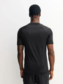 Clearance Next Black Short Sleeve Tee Active Thermal Base Layer