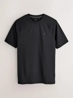 Clearance Next Black Short Sleeve Tee Active Thermal Base Layer