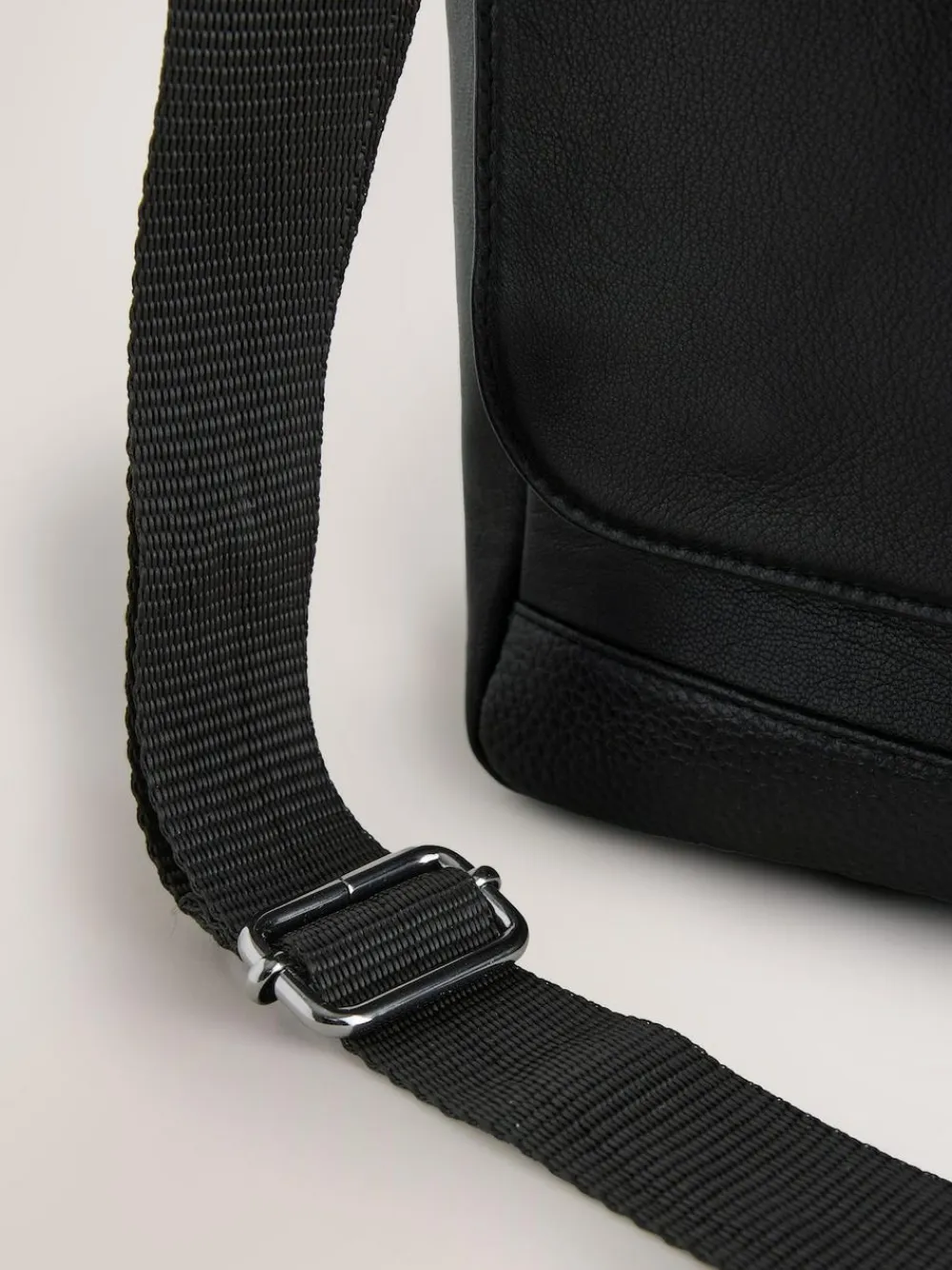 Next Signature Leather Messenger Bag^ Bags