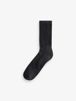 Next Black Signature Modal Cushioned Sports Socks 4 Pack^ Socks|Socks