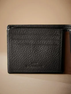 Next Black Signature Monogram Wallet