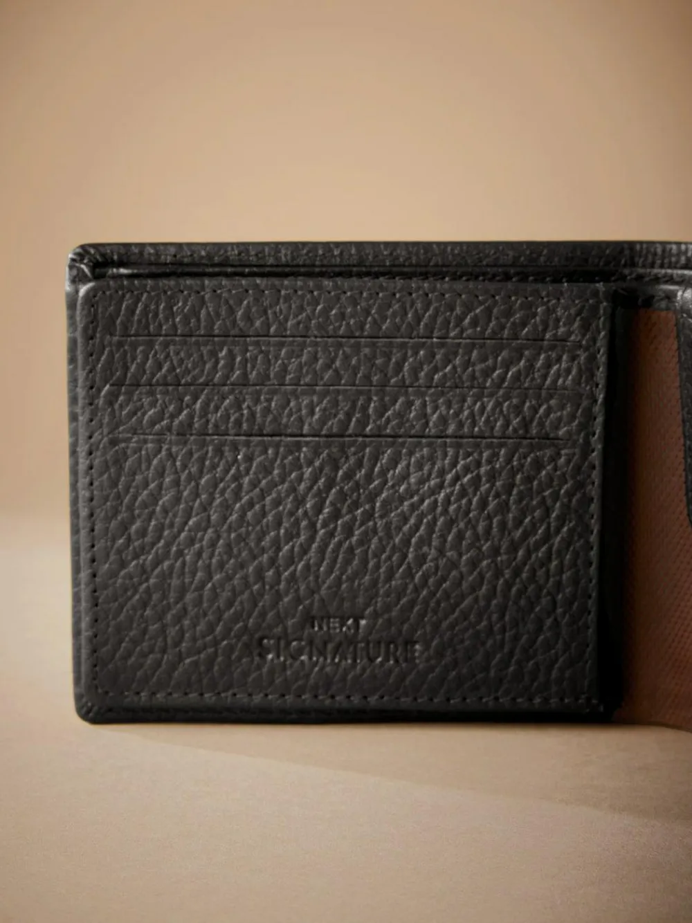 Next Black Signature Monogram Wallet