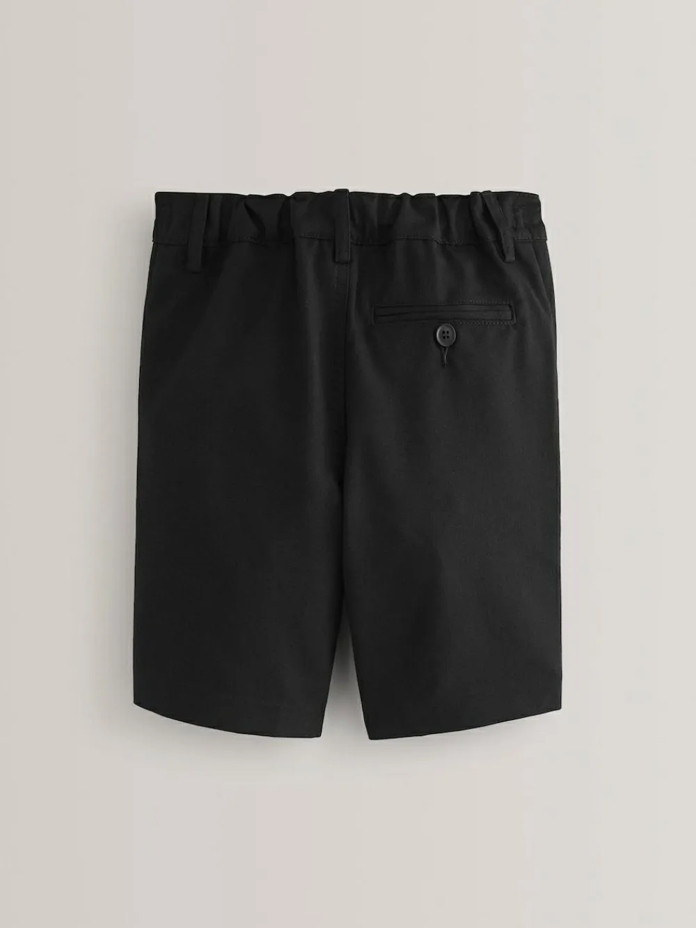 Clearance Next Single Flat Front School Shorts (3-14yrs) Black