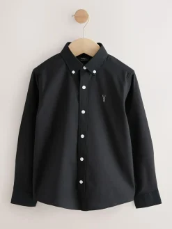 Next Black Single Oxford Shirt (3-16yrs)^BOY Shirts