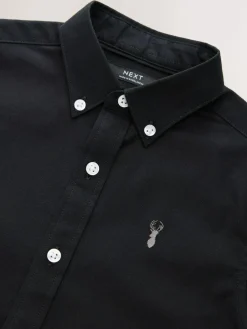 Next Black Single Oxford Shirt (3-16yrs)^BOY Shirts