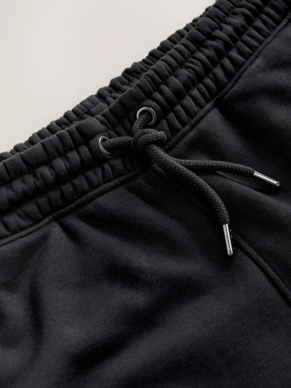 Next Black Skinny Fit Slim Fit Brushback Heavyweight Joggers