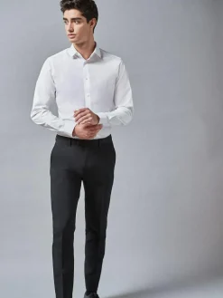 Next Skinny Fit Stretch Smart Trousers^ Pants & Chinos