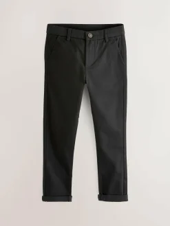 Discount Next Black Skinny Fit Stretch Chino Trousers (3-17yrs)