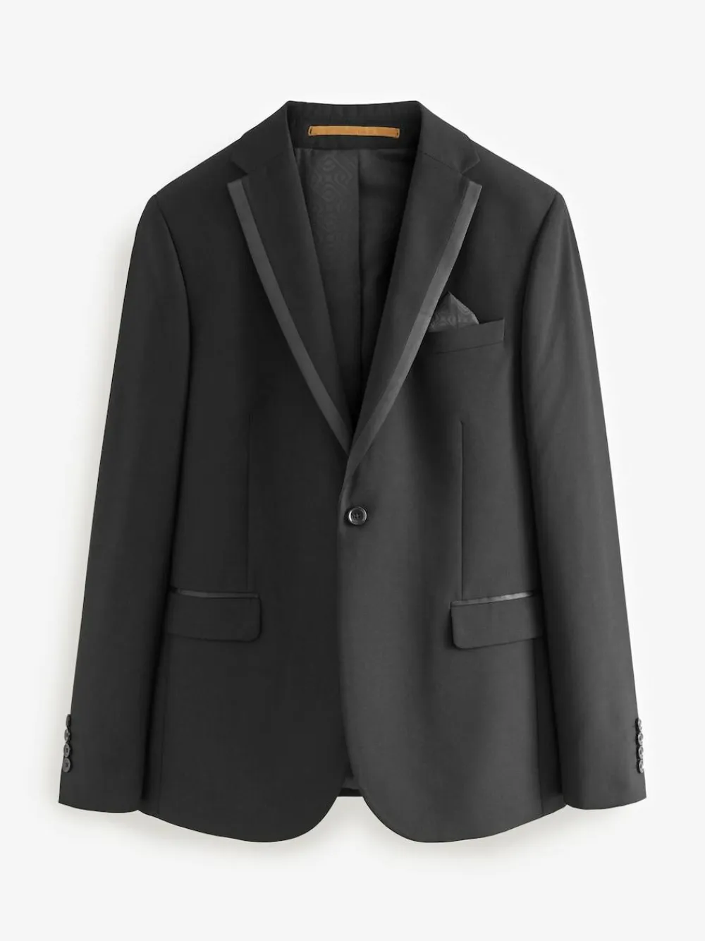 Outlet Next Black Skinny Fit Tuxedo Suit Jacket