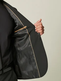 Outlet Next Black Skinny Fit Tuxedo Suit Jacket