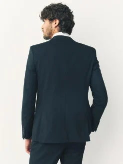 Discount Next Skinny Fit Two Button Suit Jacket Black