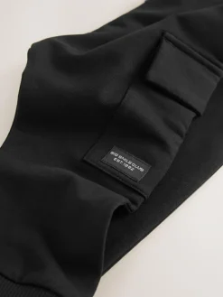 Online Next Black Skinny Utility Joggers (3mths-7yrs)