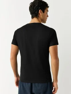 Next Slim Fit 100% Cotton Layering T-Shirts 2 Pack^ Loungewear|Tops & T-Shirts