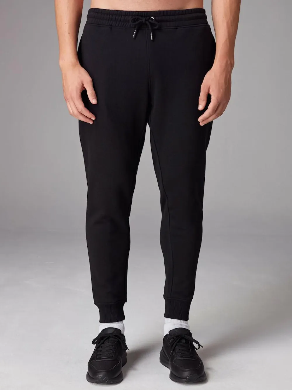 Next Slim Fit Brushback Heavyweight 2 Pack Joggers^ Joggers|Joggers