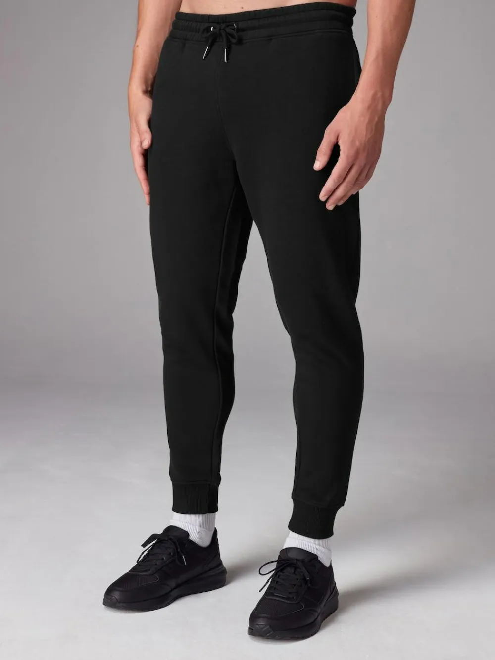 Next Slim Fit Brushback Heavyweight 2 Pack Joggers^ Joggers|Joggers