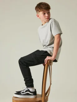 Next Black Slim Fit Cargo Rich Joggers (3-16yrs)^BOY Joggers|Sweat Pants