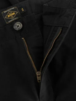 Outlet Next Black Slim Fit Cotton Stretch Cargo Trousers