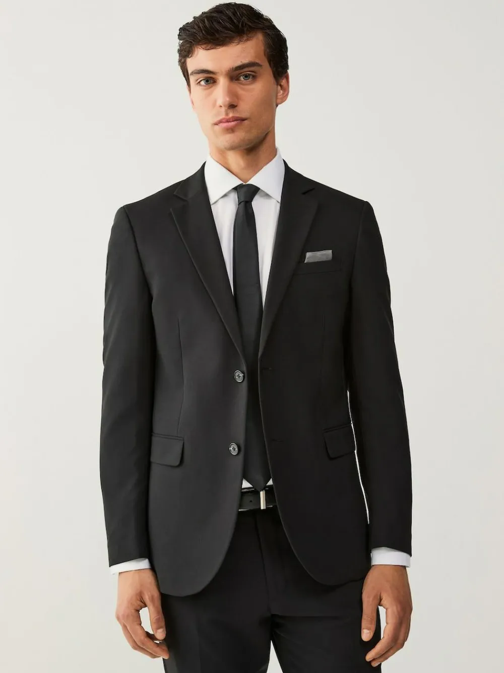 Best Next Slim Fit Essential Suit Jacket Black