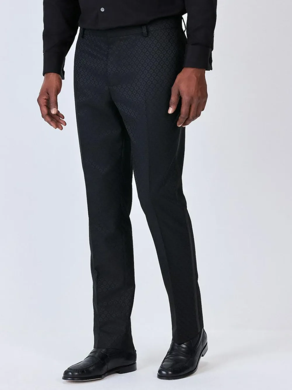 Next Slim Fit Jacquard Suit Trousers^ Occasionwear|Pants & Chinos
