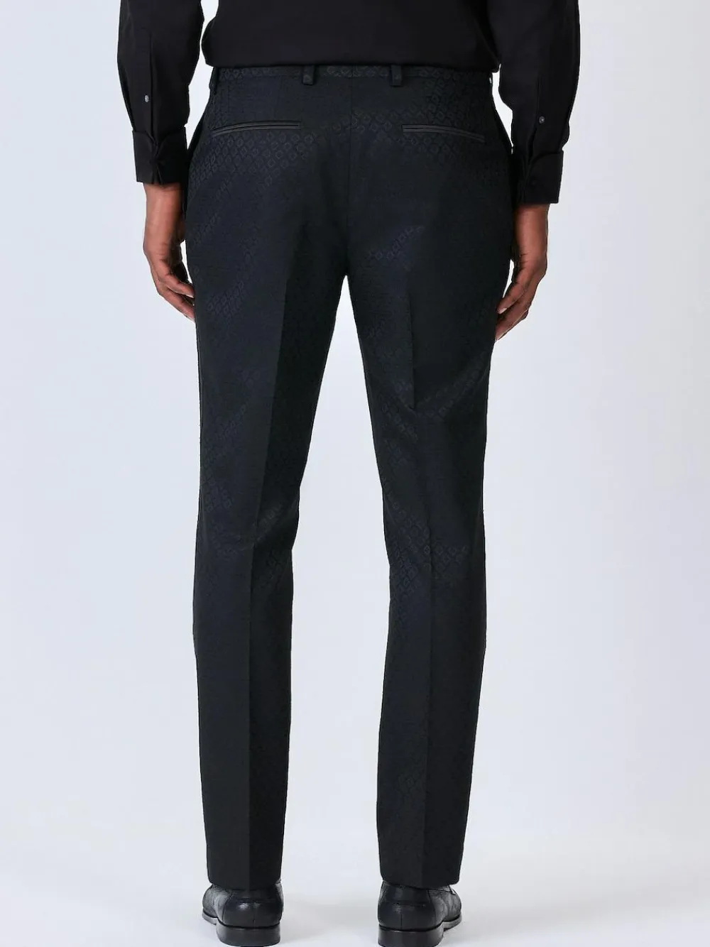 Next Slim Fit Jacquard Suit Trousers^ Occasionwear|Pants & Chinos