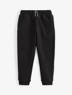 Next Black Slim Fit Joggers 2 Pack (3-16yrs)